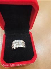 NORDSTROM Lady's Diamond Wedding Band 45 Diamonds 4.50 Carat T.W.